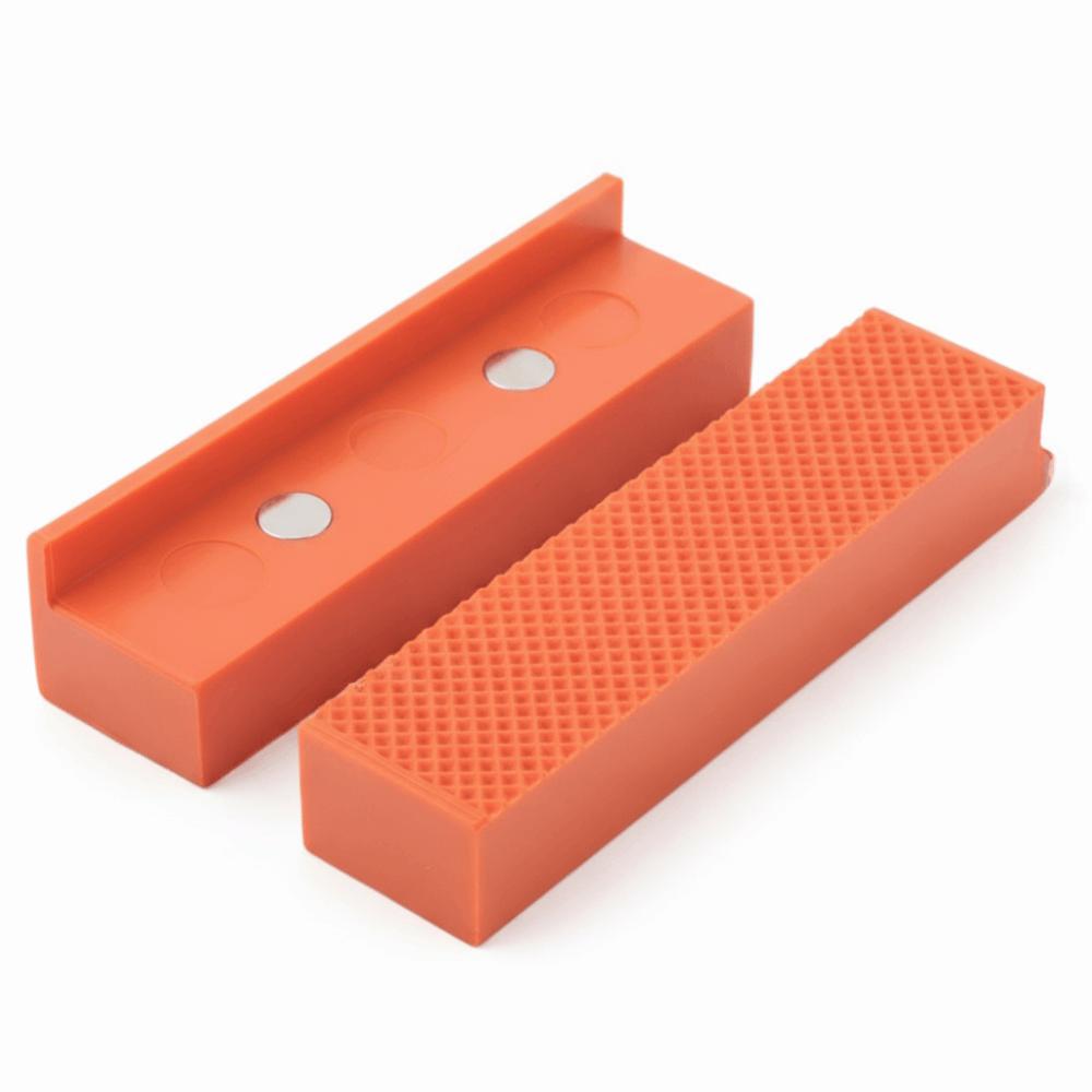 2pcs 4.5 Inch Protective Jaw Pads ABS Vise Protective Pad Universal Bench Jaw Covers Woodworking
