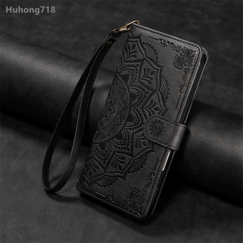 For Xiaomi Poco M3 M4 M5S M6 M7 M8 X3 X5 GT Pro Plus 4G 5G Case Flip Leather Wallet Cover Bumper Shockproof With Wrist Strap