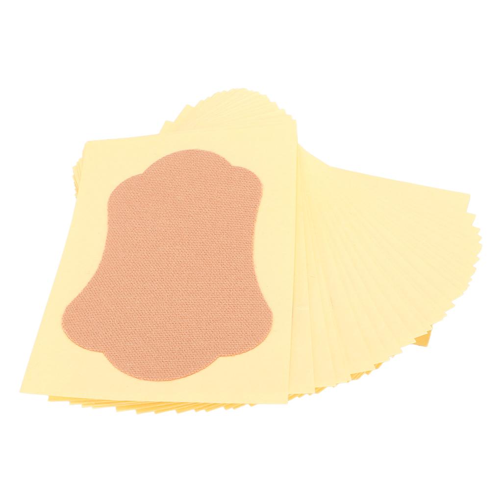 28pcs Deodorant Underarm Sweat Stickers Concealed Breathable Soft Hypoallergenic Armpit Patch