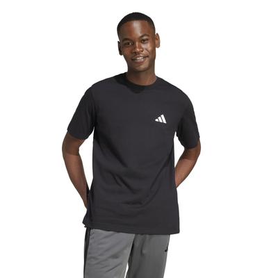 Camiseta Adidas IIN Manga Curta Gráfica Preta Tamanho M Masculina, KCJ23, (JL6119),