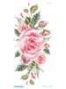 Neue 3D Wasserdichte Blumen Tattoo Aufkleber - Einweg und Original Design