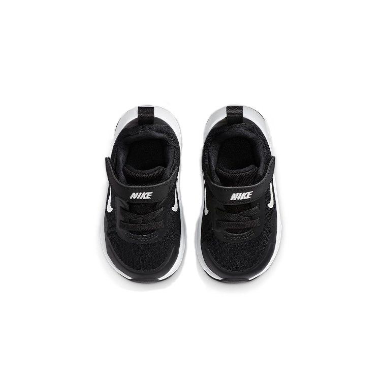 Nike Wearallday Low Top Skateboard Shoes Black White Infant And Toddler CJ3818-002