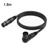 Adjustable Angles Speaker Power Amp XLR Cable 3 Pin Mic Cord