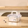 Portable 316 Stainless Steel Food-Grade Sealed Lunch Box with Lid for Fresh-Keeping and Picnic Use