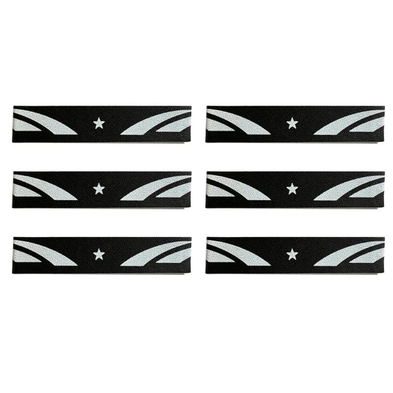 Badminton Racket Frame Protector Sticker Scratch Resistant Edge Guard Wear Resistant Bat Frame Sticker Easy To Use