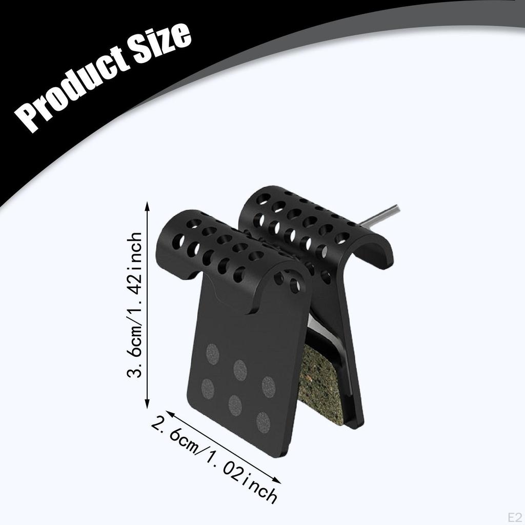 Bike Brake Pads Bicycle Disc Cycling Accessories Heat Dissipation for Road