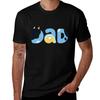 I Love Dad Tshirt Basic Solid Color Short Sleeve Cotton Top