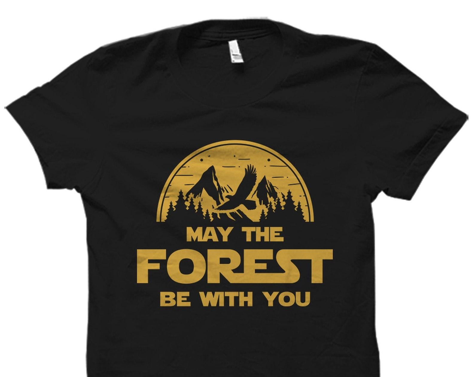Forest Lover Gift. Forest Shirt. Forest Gift. Nature Retreat Shirt Forest Lover Shirt Forest Vacation Forest Camping Mountaineer #OS2396 S