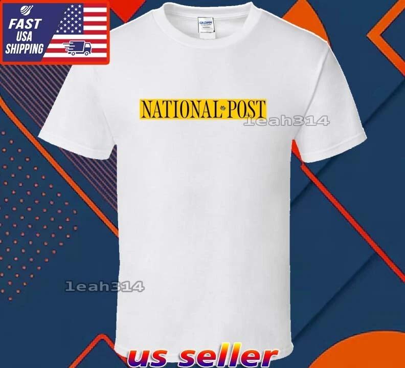 New Shirt National Post Newspaper Logo T-Shirt Funny Usa Unisex Size S-5XL L