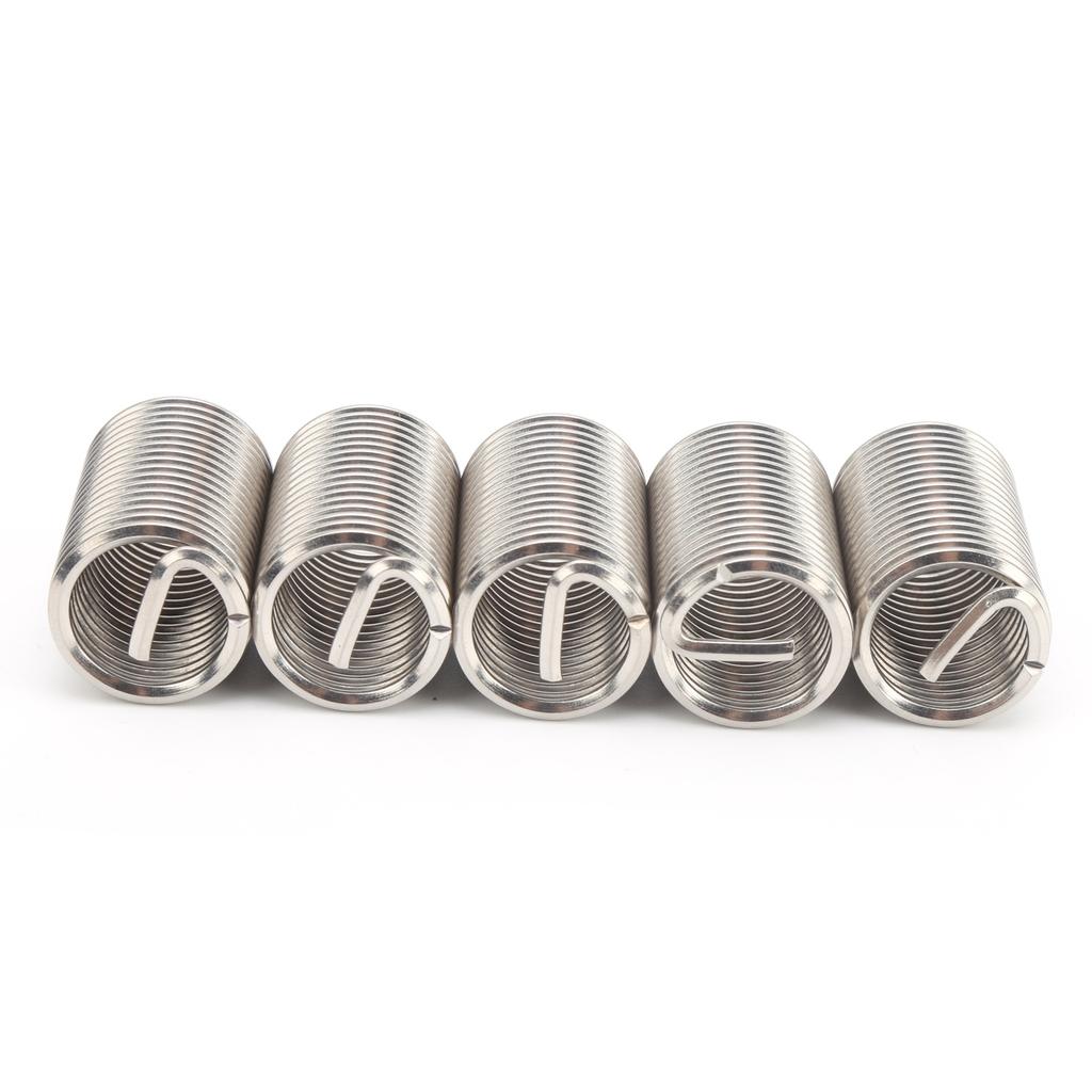 5Pcs Thread Inserts Wire Protection Sleeve Repair Tool Kit Fastener Hardware M20x2.5x2.5D