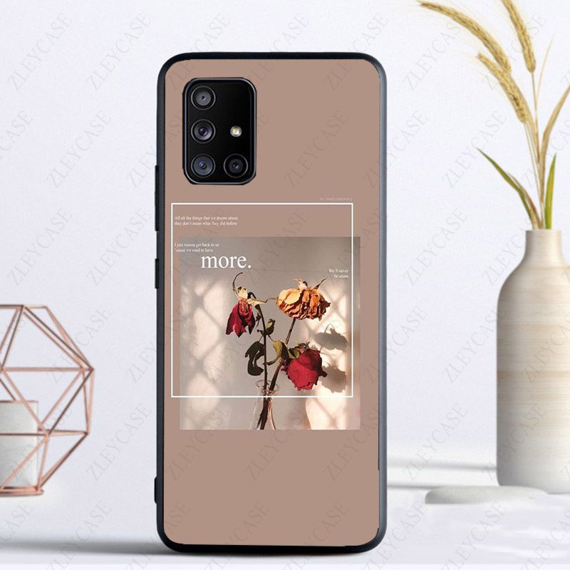 

Great art prints blooming Rose Sunflower Cover For Samsung Galaxy A13 A53 A11 A12 A32 A22 A52S A41 A42 A33 A30S A40 A21S Cases Galaxy A71 4G