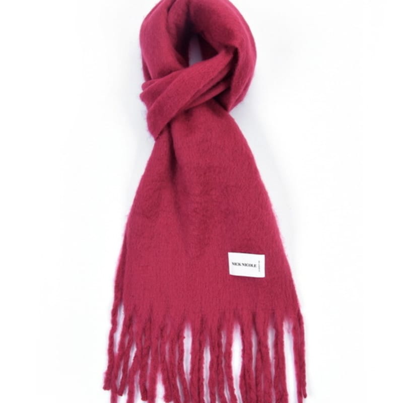 NICK&NICOLE PREMIUM BOLD SOFT SCHAL_MAGENTA