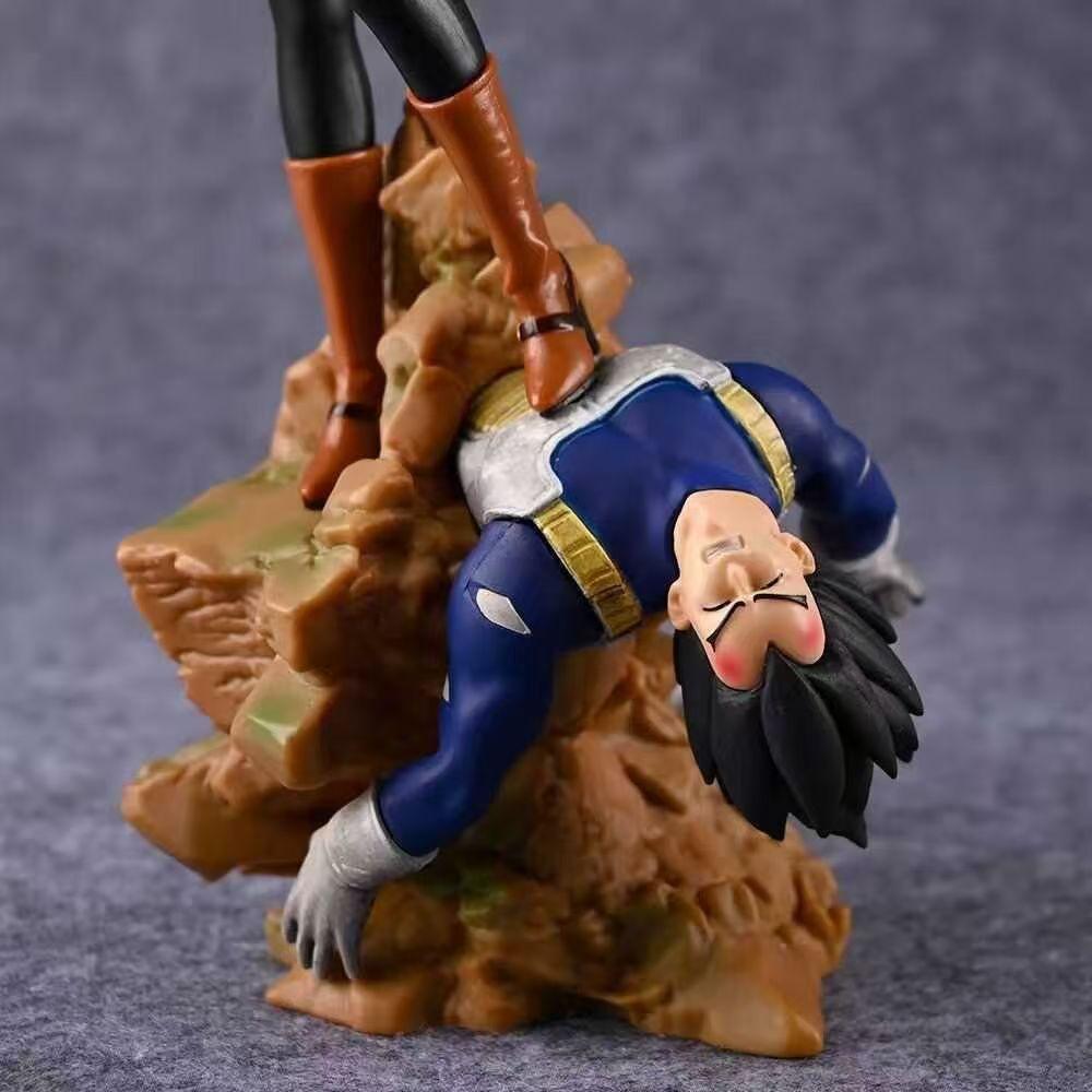 Android 18 Villain AttackAttack Vegeta Dragon BallZ The Fourth Form SSj3 9.84Inch/25cm Can move PVC Beautiful girl Figure Toys