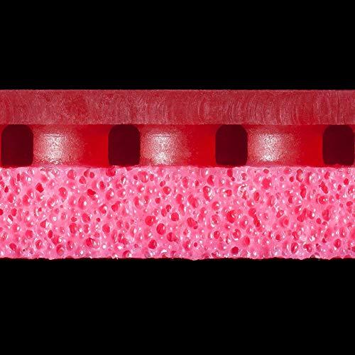 Butterfly Rozena 06020 Red Table Tennis Rubber Paddle Sheet Extra Thick for Ping Pong Pro Players