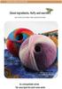 Rainbow Gradient Dyed Yarn 200g - Perfect for DIY Knitting Shawls, Scarves, Sweaters & Coats