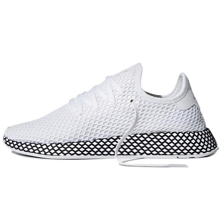 adidas Deerupt Runner White Black Men s B41767 EU 37⅓