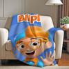 Lerncartoon B BlippiS Decke Für Sofa Büro Bett Flugzeug Reisen Schlafen Lesen Entspannen Camping Weich Und Warm