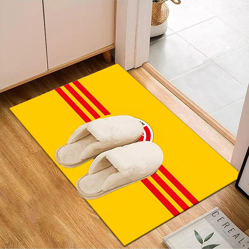 Colombian Soccer Federation Rug Game Carpet, Floor Mat for Bedroom Living Room Entryway Rug, Home Decor Idea Gift for Christmas Birthday