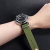 Nylon Ribbed Strap 20mm Watch Band for Seiko Watch Band for Samsung Watch Strap Nylon Buckle Replace Bracelet Watch Accessories