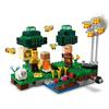 Lego® minecraft 21165 la ruche, jouet avec figurines de mouton, d'abeilles et villageois
