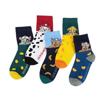 Antibacterial and Deodorizing Set of Kids Socks for and Boys Soft To the M L XL 2XL [sunkids] 5-pair Girls, Boys, Socks, Cotton, Touch, (M, Green)