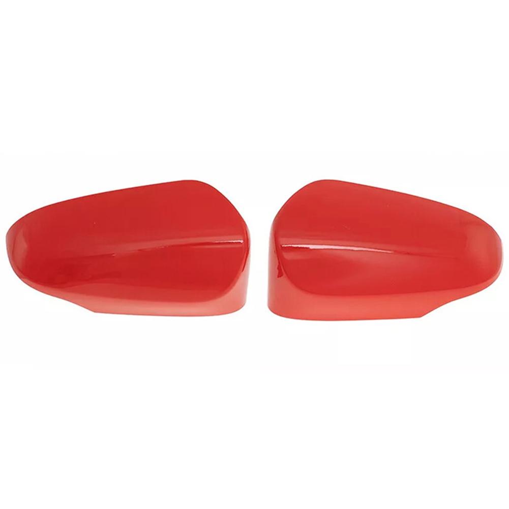 

Car Mirror Cap Mirror Cover Cap Easy To Install High Quality ABS Non-deformation Wear-resistant OEM Number Not Included China Mainland