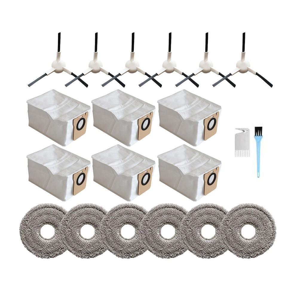 4 Dust Bags Included Robot Vacuum Kit 4 Side Brushes Included