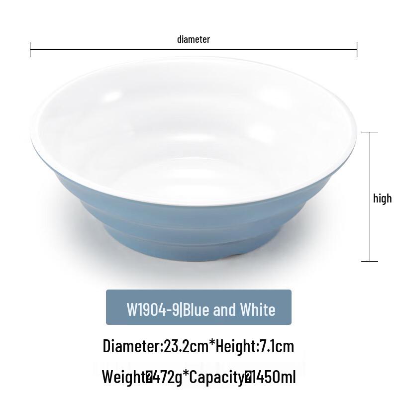 Durable Melamine Noodle Soup Bowl