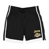 Short - NEW ERA - NBA Los Angeles Lakers - Openwork Mesh - Black - 100% Polyester