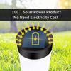 IP65 Rated Pathway Lights Waterproof Bollard Light Solar Garden Lights  Outdoor Use