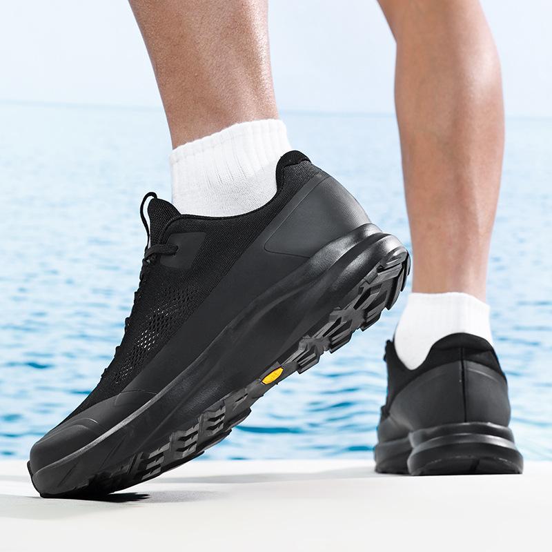 Nya utomhusskor för fritid och vandring vandringsskor halkfria lätta mjuk sula bekväma sportskor herr