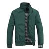 Men's Bomber Jacket Zip Up Casual Lightweight Pilot Style Spring Autumn Outerwear