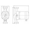 Electronic Water Circulation Pump For Beta 2 25-40/180 Ibo Central Heating Furnace 1 Pc