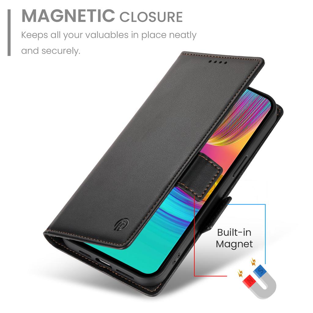 DF-010 For Samsung Galaxy A16 5G/A16 4G Stand Case PU Leather Wallet Phone Cover
