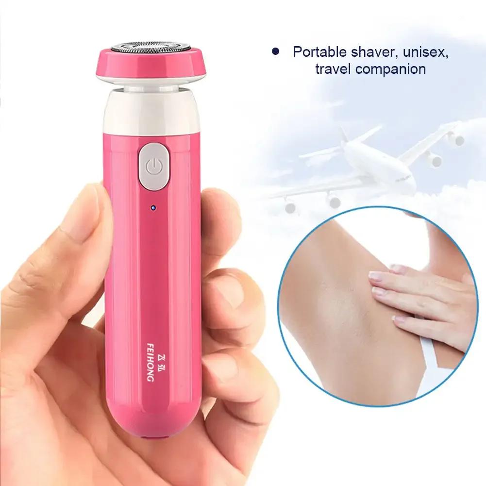 1Pc High-Speed Fast Charging Portable Electric Shaver For Men And Women Mini Rechargeable Shaver Easy To Dismantle In One Step