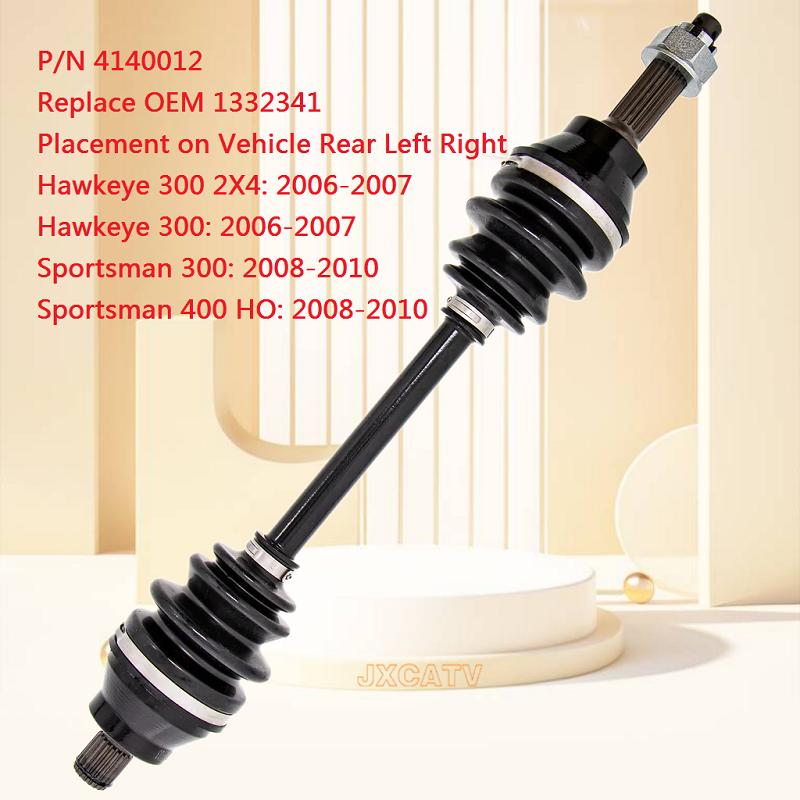 Drive Shaft CV Axle For SPORTSMAN 400&400 HO 2200960 1380218 1332288 1332340 1332881 1332931 1380142 1380197 1332341 1332935