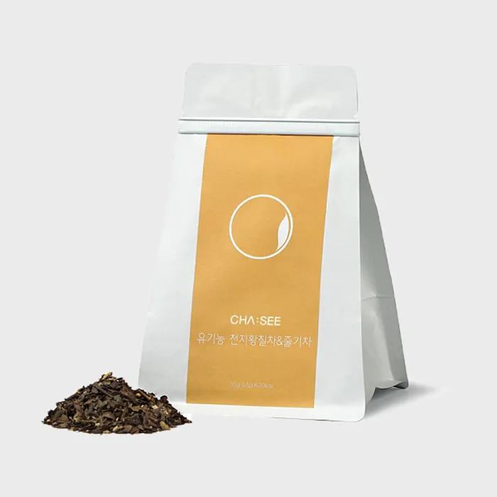 

CHASEE Organic Cheonji Hwangchil Tea & Stem Tea Tea Bags (1.5g*20) Hwangchil Tea Bags
