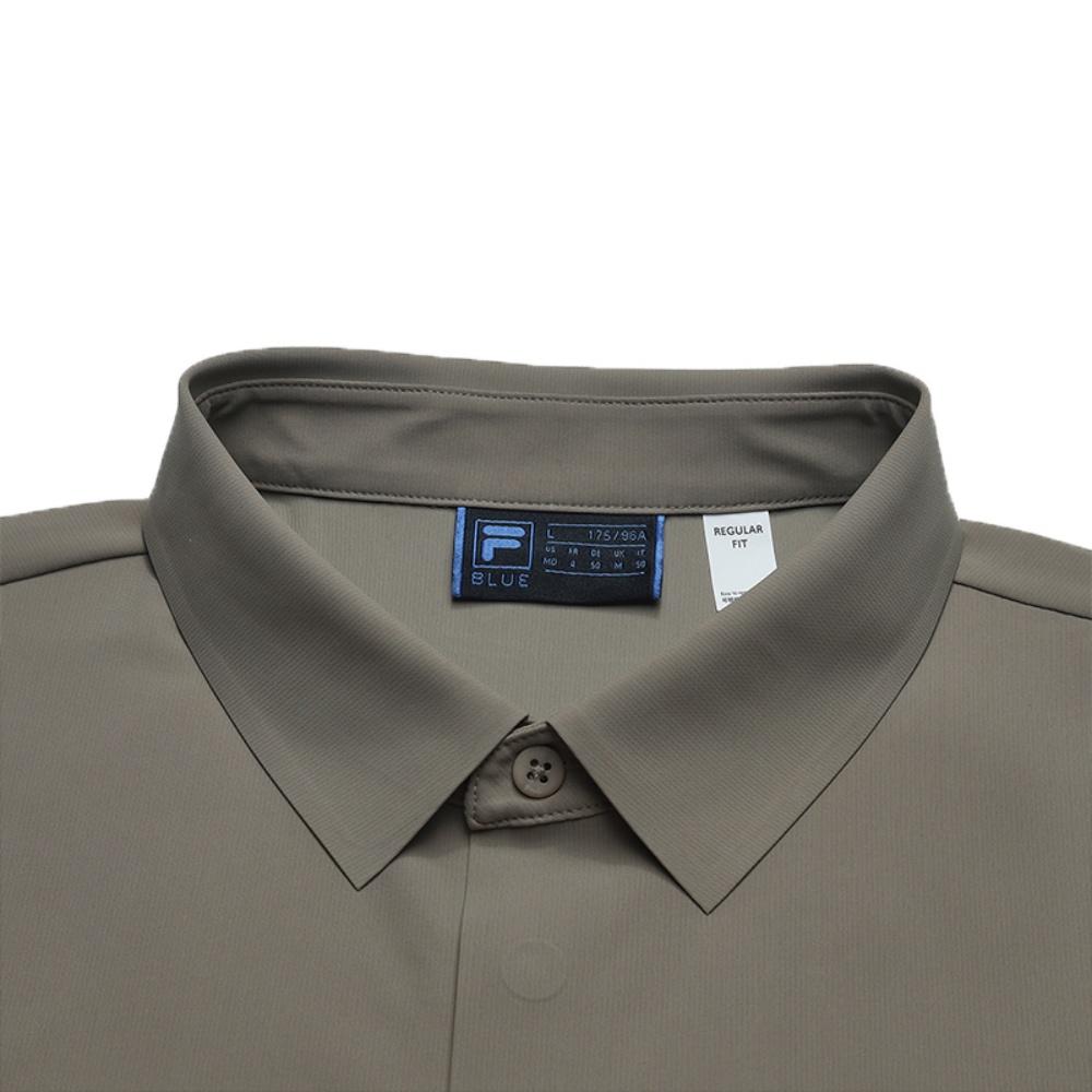 New FILA Polo Shirts Men's Light Coffee F11M532112FBN