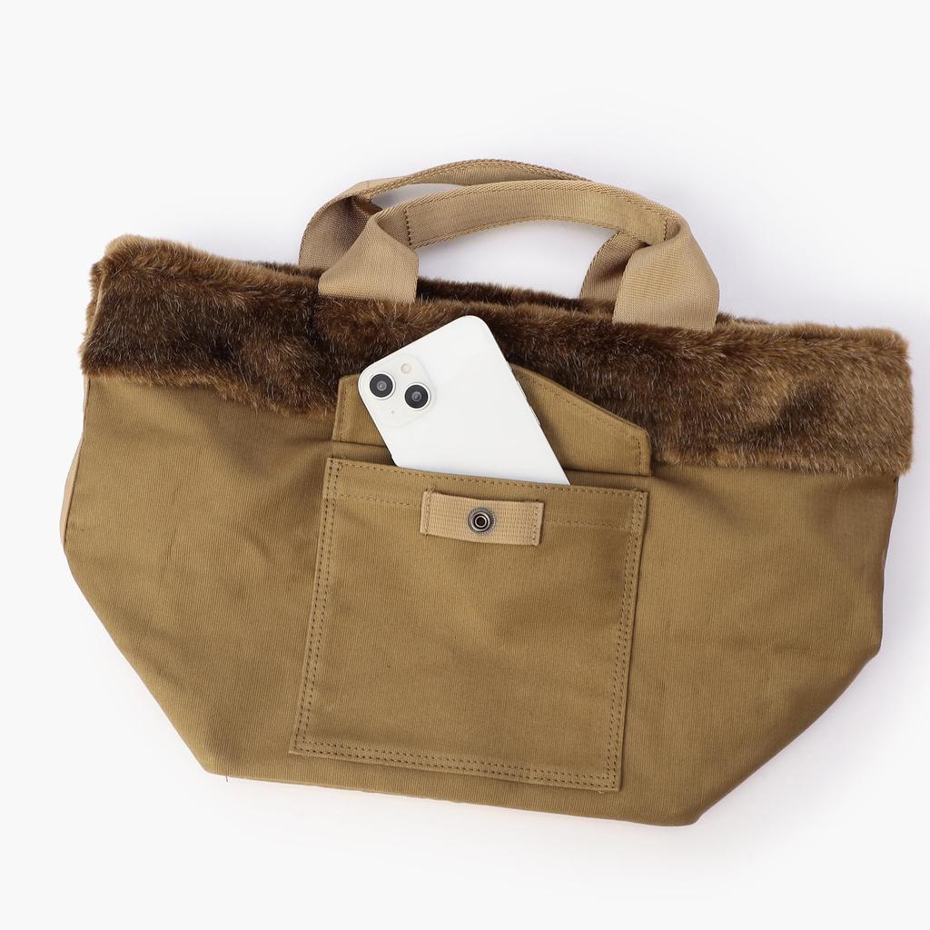 BRIEFING Beige Tote Bag Women's