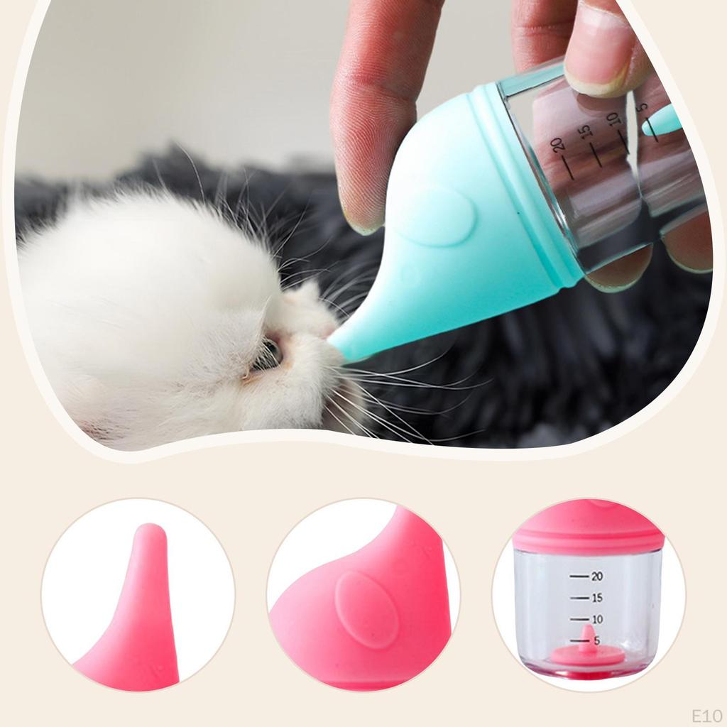 Kätzchen Saugflasche Tierfutterzubehör Multifunktionales Anti-Verschluckungsdesign