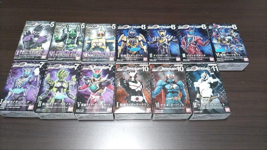 

[USED] SHODO-O Kamen Rider 13 boxes in a set
