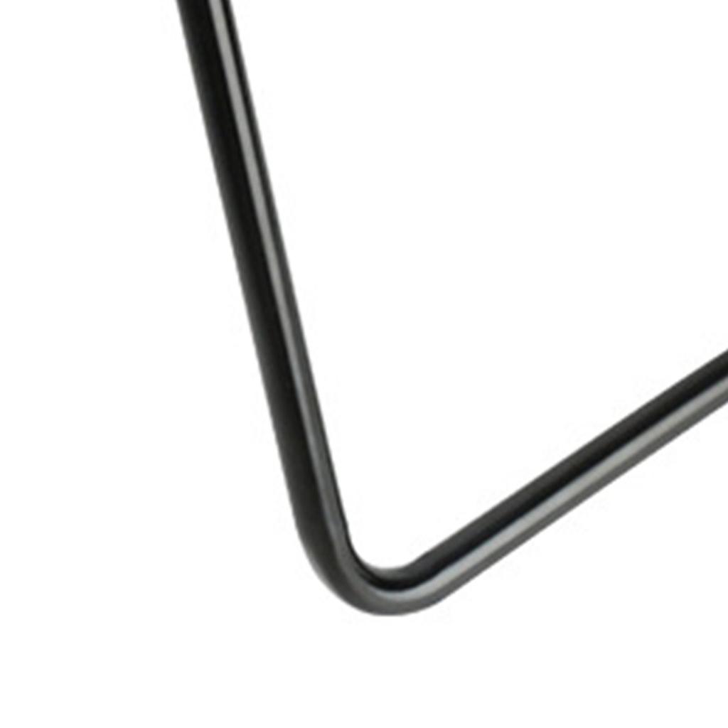 Folding Parking Rack U Shaped Aluminum Alloy PVC Strong Bearing Capacity Floor Vertical Bracket