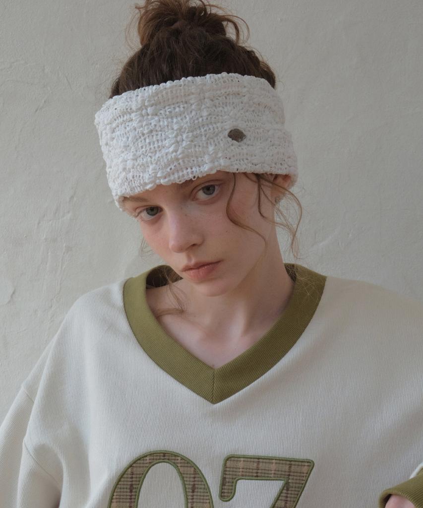 Ournostalgia Flower Shell Hairband_White(O26Acc06)