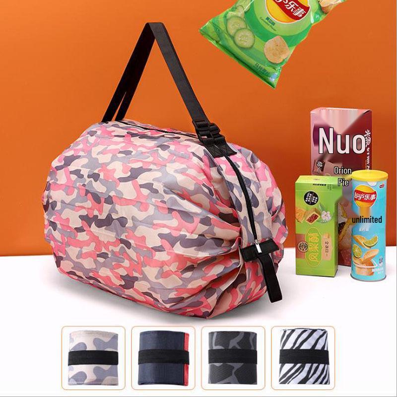 Faltbare Einkaufstasche aus Canvas: Tragetasche, Schulter- und Umhängetasche mit großem Fassungsvermögen für Lebensmitteleinkäufe