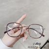 Stylish Square TR Classic Style Flat Mirror Lightweight Artistic Female Student Glasses Frame Nearsighted Glasses Frames for Women Men