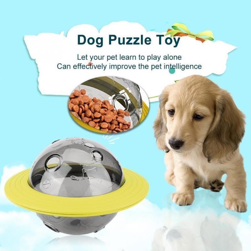 Pet Bite-resistant Flying Disc Dog Toy Flying Saucer Leaking Food Ball Educational Toy Dog Supplies