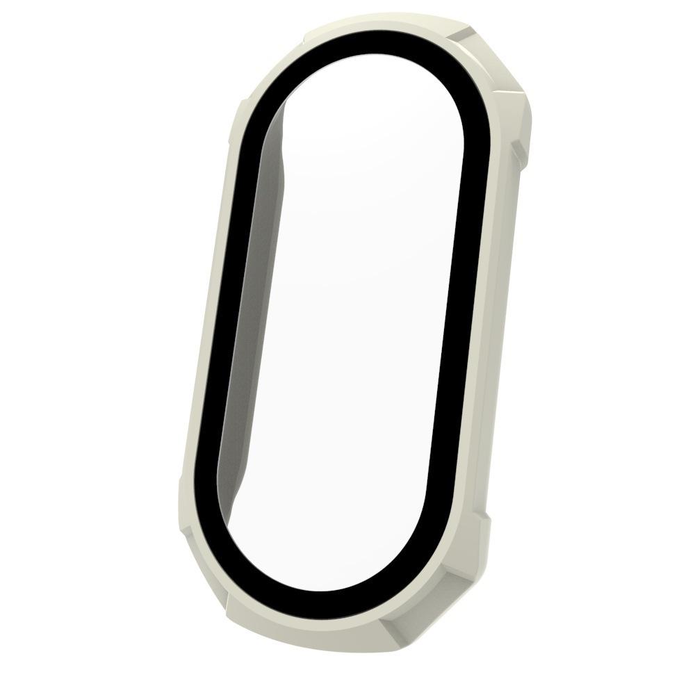 Gehärtetes Glas+ Bumper Case Hülle Für Xiaomi Mi Band 10 Vollschützende Bumper Case Uhrenzubehör