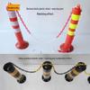 Reflective Plastic Safety Barrier Chain