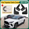 Für Toyota Yaris Cross Zubehör 2024 2025 Schmutzfänger Vordere Schmutzfänger Spritzschutz Kotflügel Hinten Schmutz Auto Zubehör