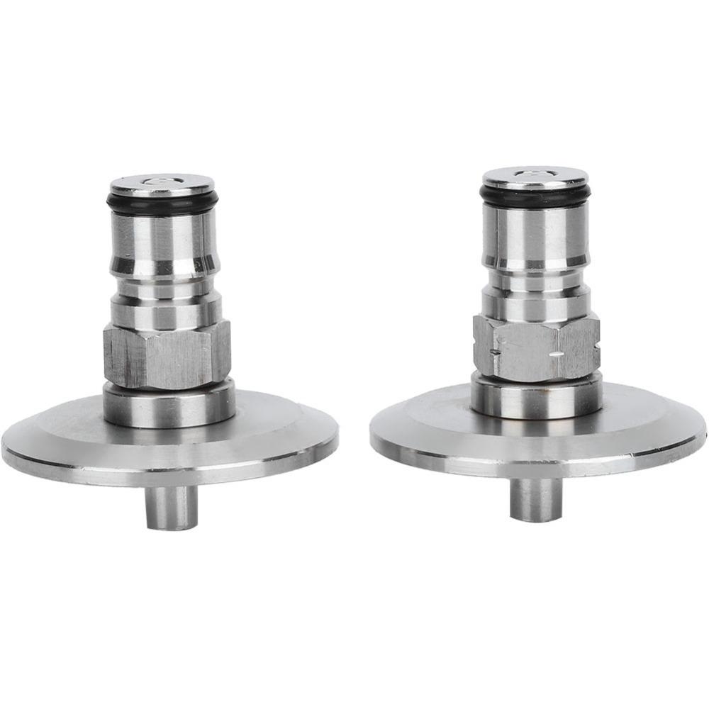 2pcs 1.5in Ball Lock Post Adapter Ball Lock Connection Brewing Fitting Beer Accessory Beer Keg
